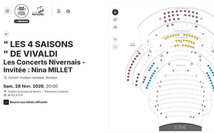 Effectuer un achat ou une réservation en ligne