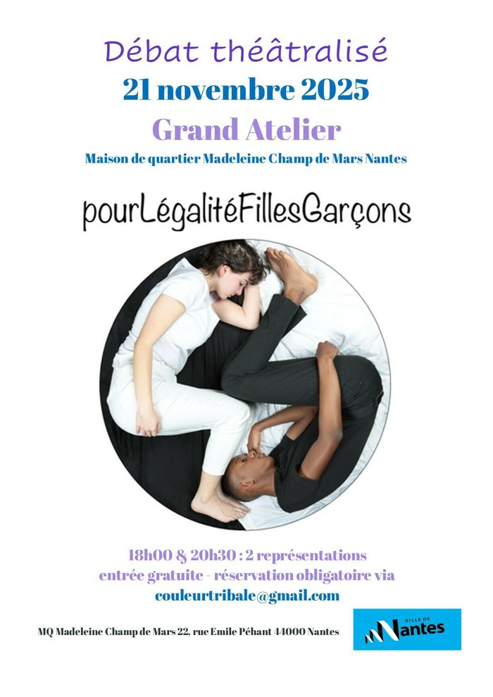 « L’Égalité femmes/hommes », débat théâtralisé dans l’esprit Théâtre Forum