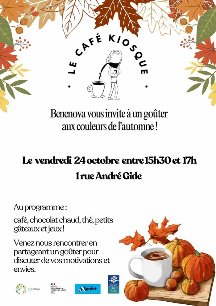 Café kiosque _ Goûter d'automne