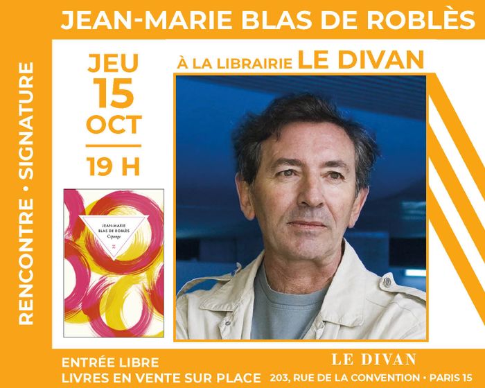 作家 Jean-Marie Blas de Roblès 介绍他的小说《Cipango》