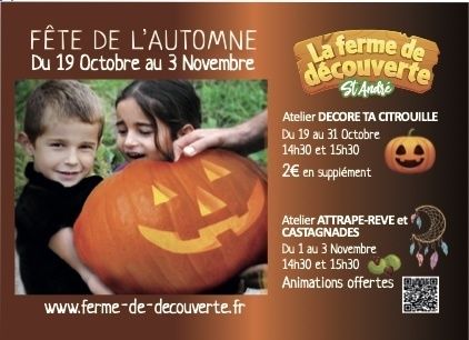 Fête de l'automne - Atelier citrouille