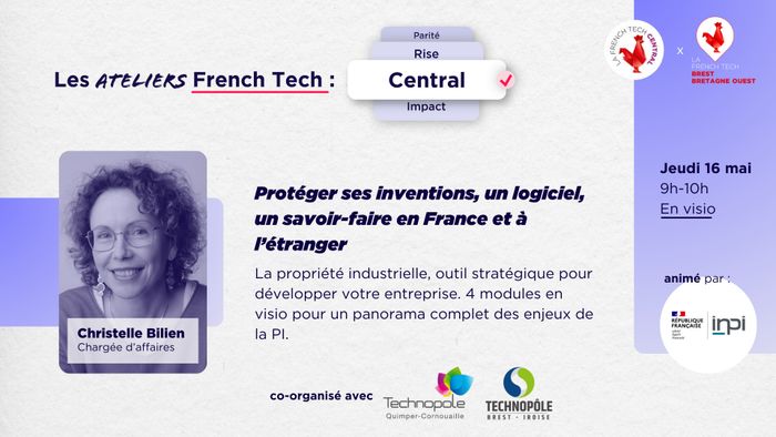 Atelier INPI | Module 2 : Protéger ses inventions