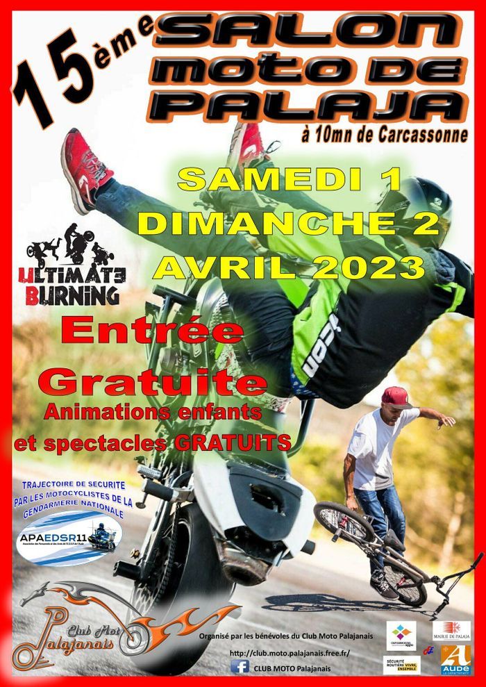 15ème Salon de la Moto par le Club Moto Palajanais