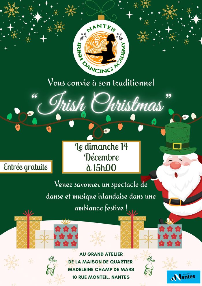 Irish Christmas - Spectacle de danse et musique irlandaise