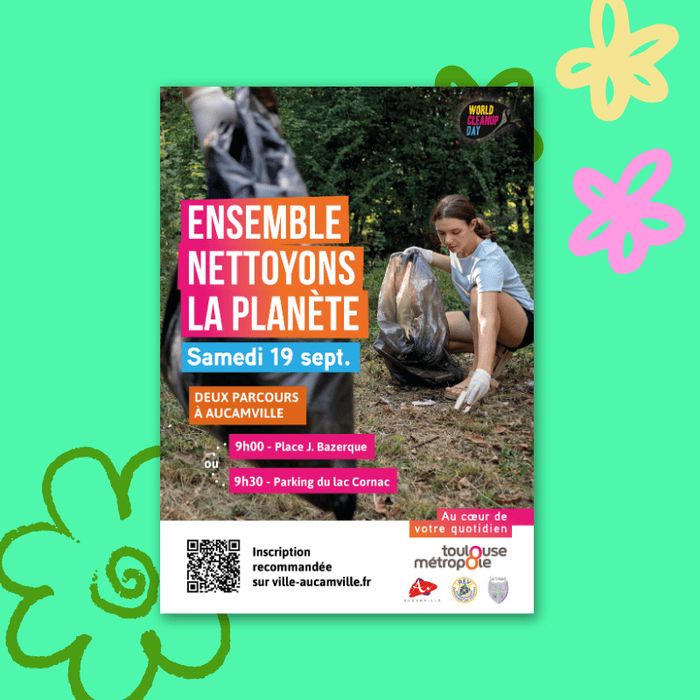 World Clean up Day - Rejoignez-nous pour nettoyer Aucamville !