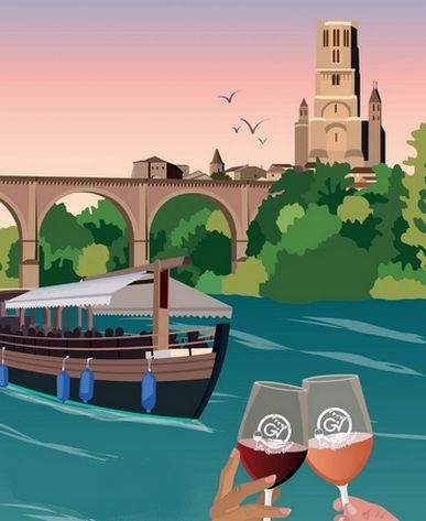 Apéro en bateau