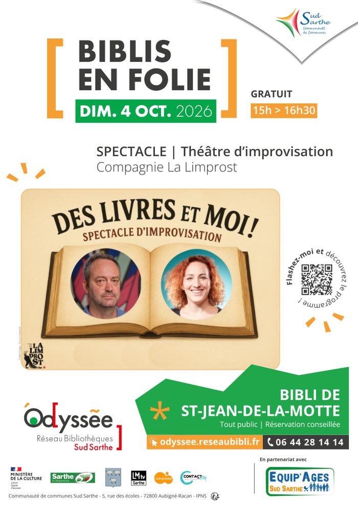 Spectacle « Des livres et moi ! »