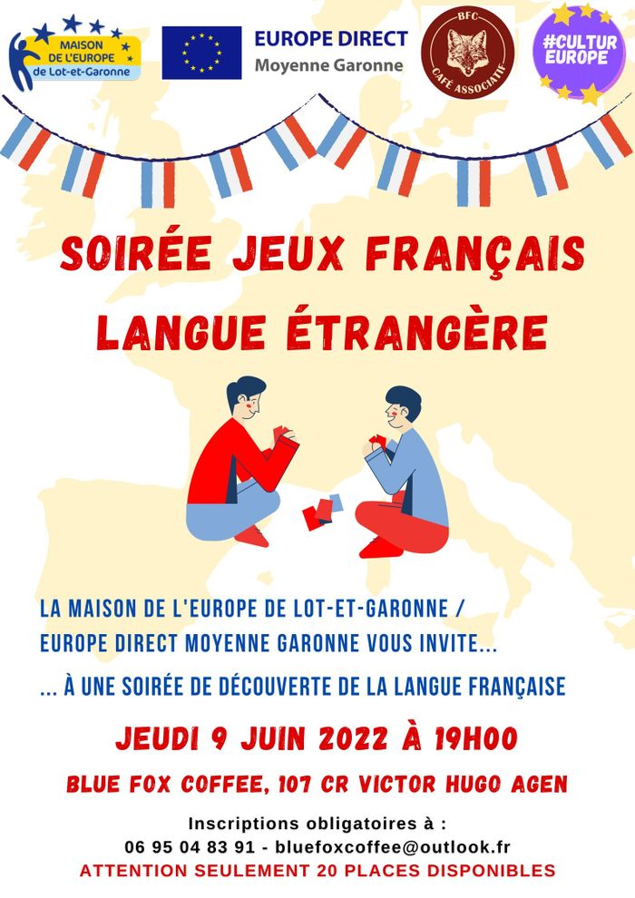 Soirée jeux français langue étrangère