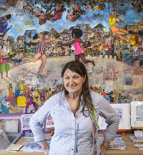 Visite commentée de l'atelier d'artiste de Marie-Laure Drillet