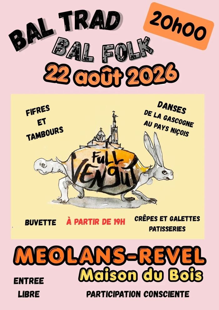 Bal Trad, Bal Folk avec Full Vengut FIFRES et TAMBOURS