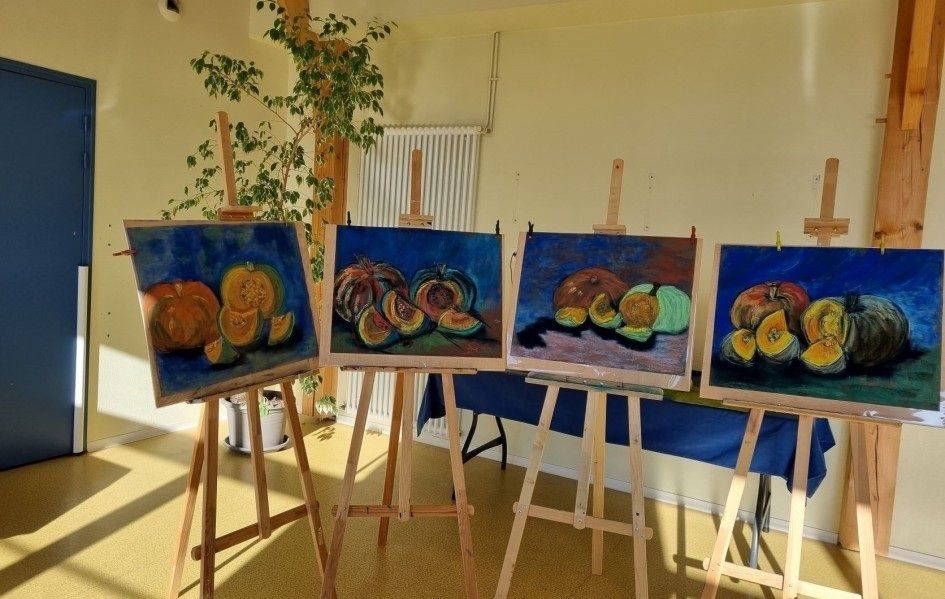 Stage de pastel avec Marie-France Oosterhof