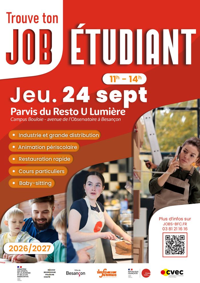 Trouve ton job étudiant