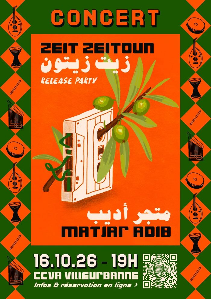 Zeit Zeitoun x Matjar Adib à Villeurbanne