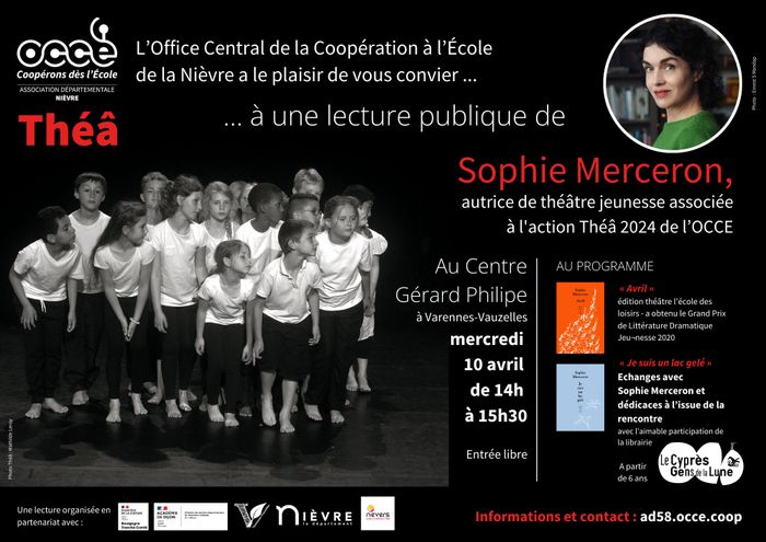 Lecture publique - Sophie Merceron