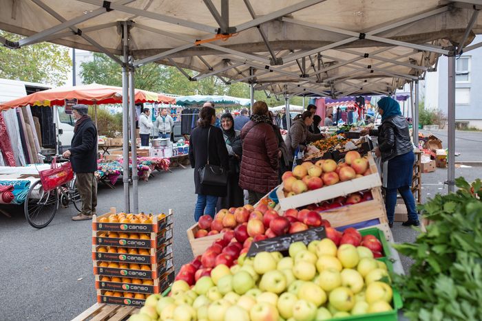 Les animations sur le marché de la Grande Pâture