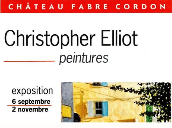 Peintures de Christopher Elliot