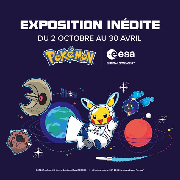 Exposition Pokémon x ESA