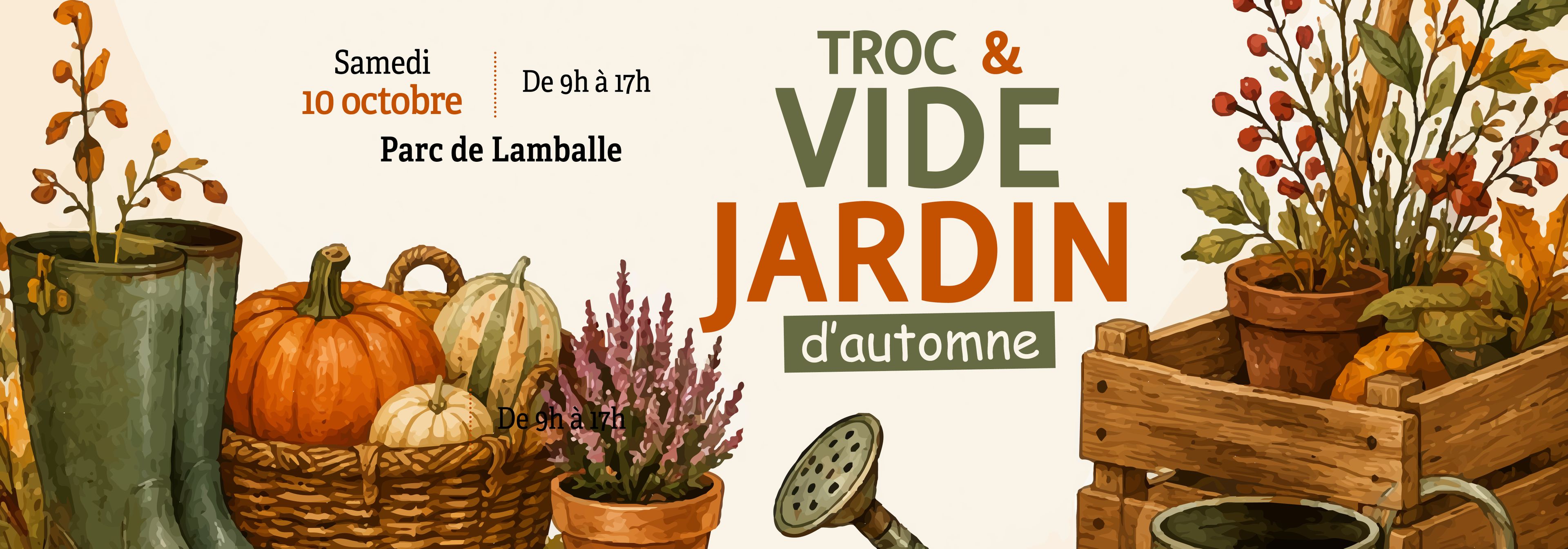 Troc et vide-jardin