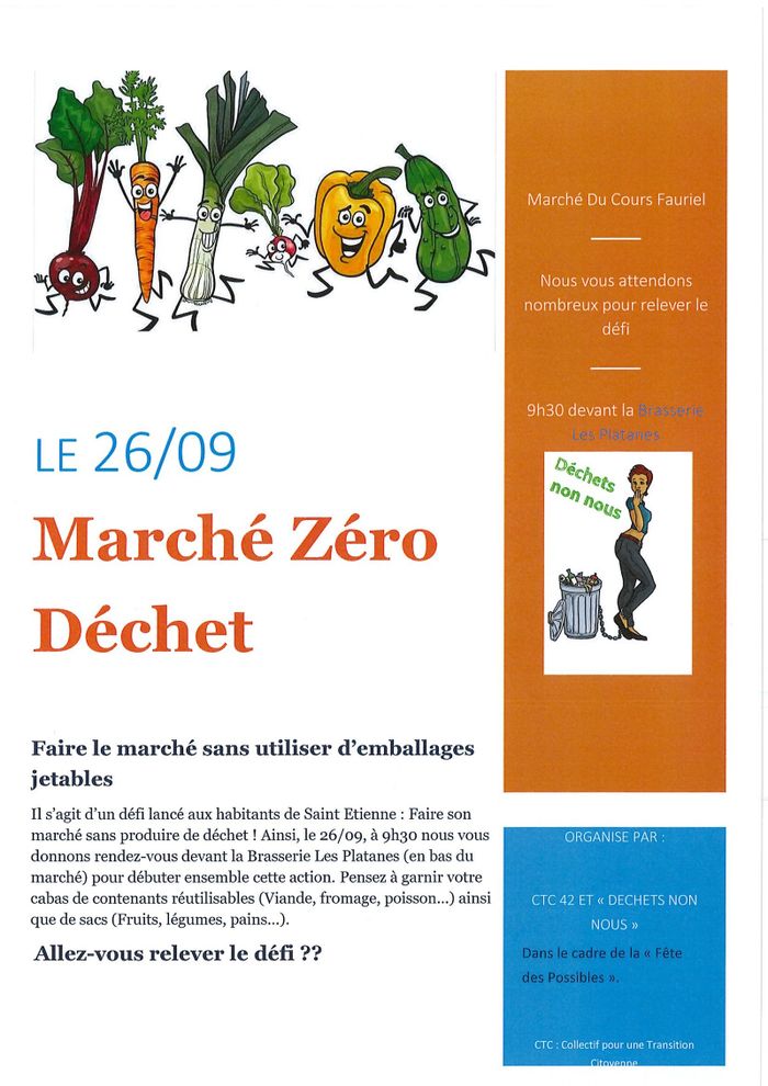 (action responsable) Marché Zéro Déchet
