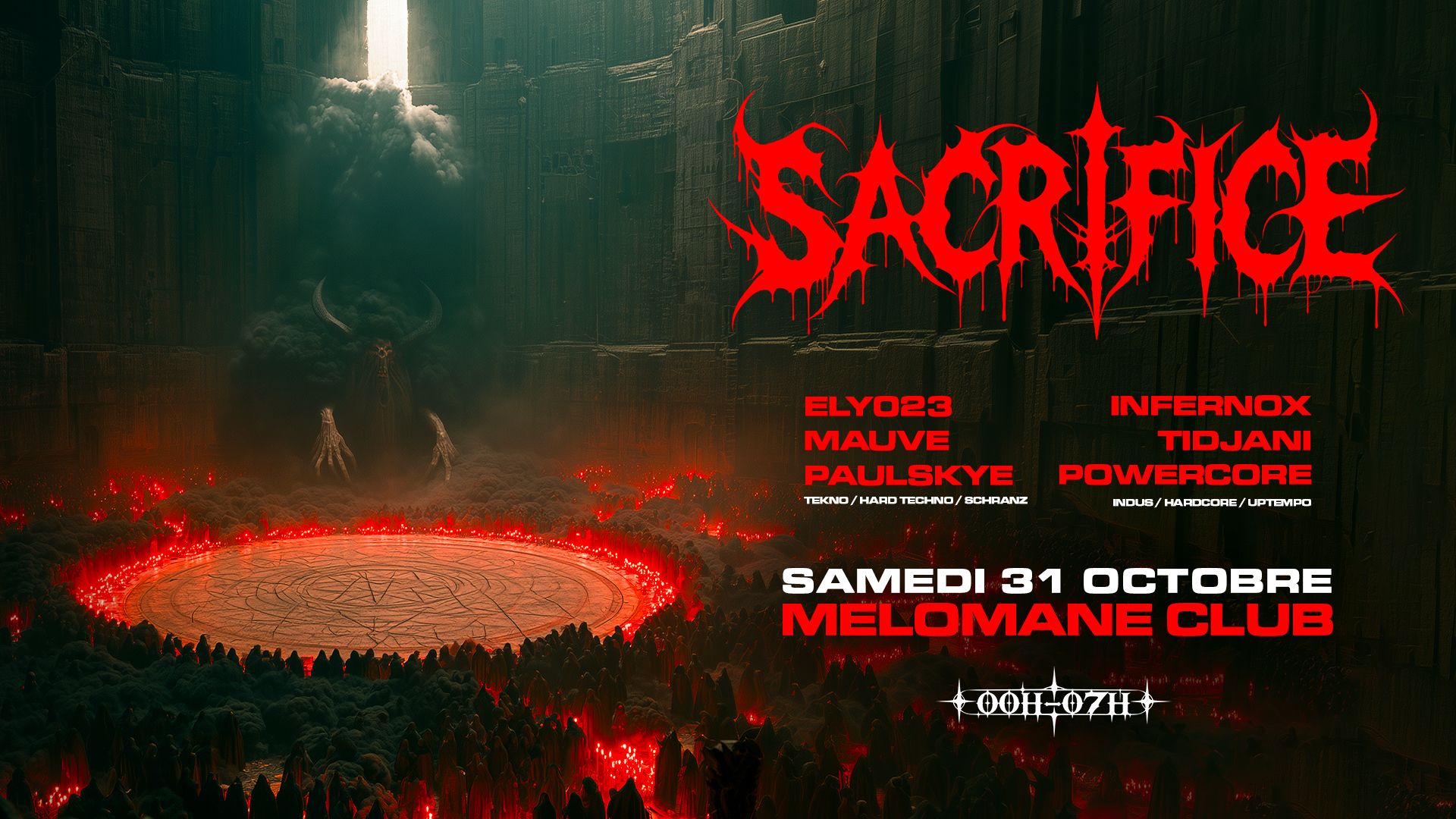 SACRIFICE [Halloween Mélomane Club]