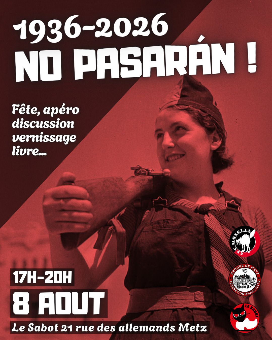 [Metz] 1936-2026 : NO PASARAN !