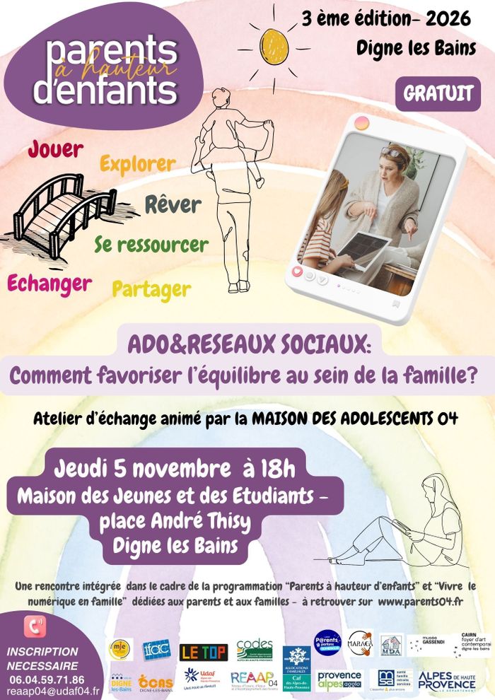 Ado & réseaux sociaux: comment favoriser l'équilibre au sein de la famille?