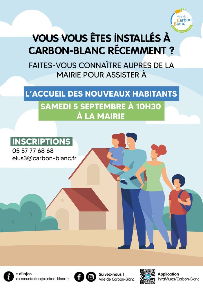 ACCUEIL DES NOUVEAUX HABITANTS