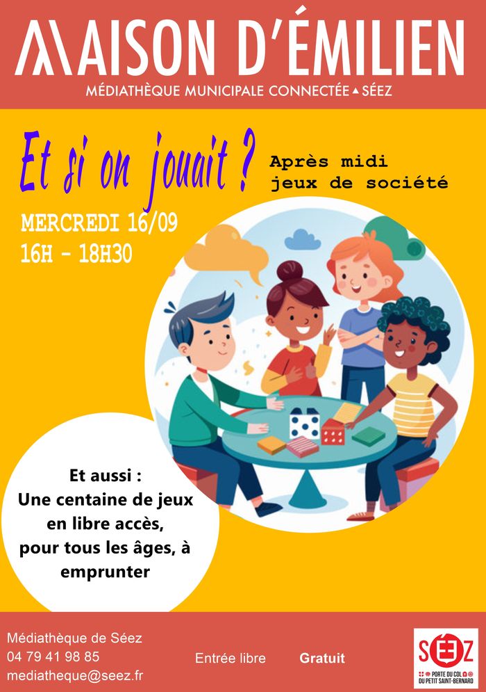 Après midi jeux pour tous