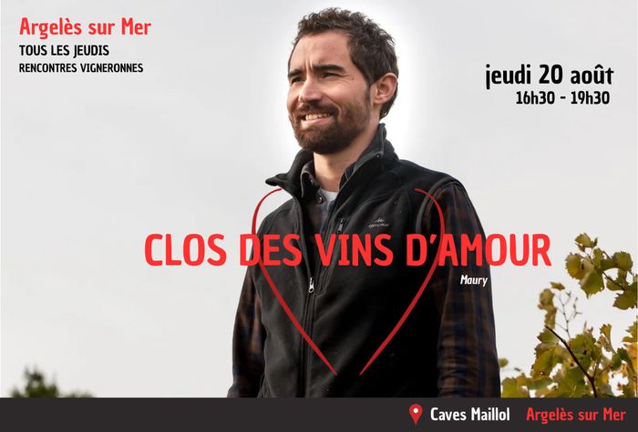 Caves Maillol Argelès sur Mer… Tous les jeudis : Rencontres vigneronnes