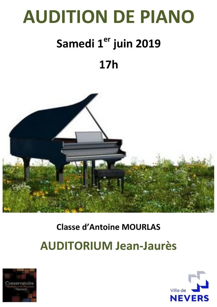 Audition de piano