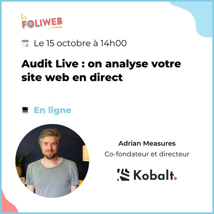 Audit Live : on analyse votre site web en direct