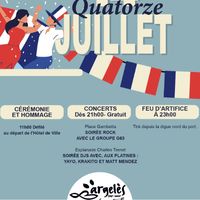 Fête nationale - Défilé, concerts, feu d'artifice