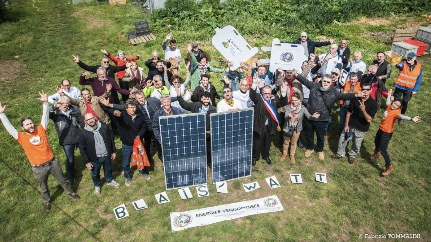 Inauguration photovoltaïque citoyen à Cheverny