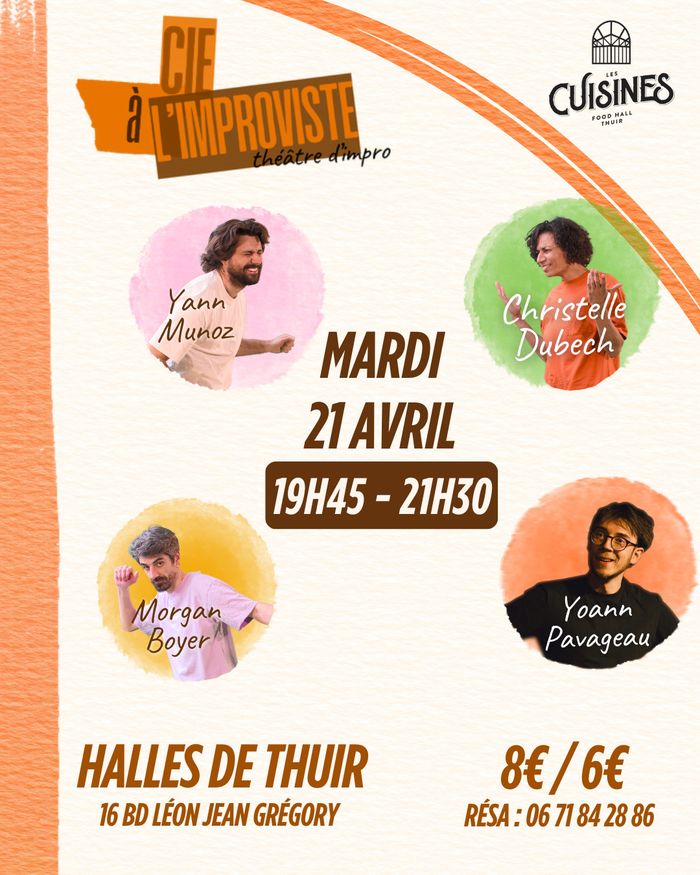 Soirée Impro avec la Cie à l'improviste