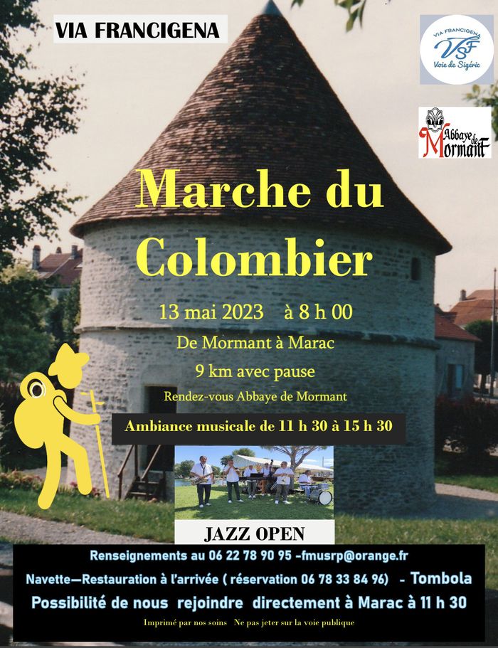 Marche du Colombier, de Mormant à Marac (9km)