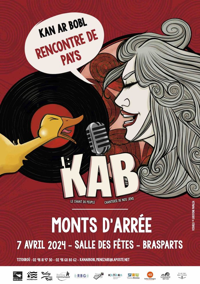 Kan ar Bobl à Brasparts