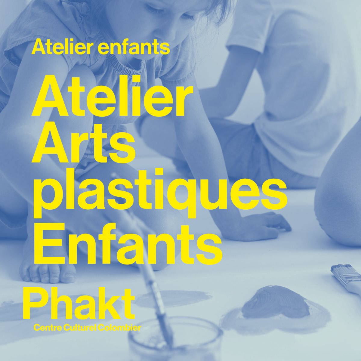 Atelier arts plastiques enfants