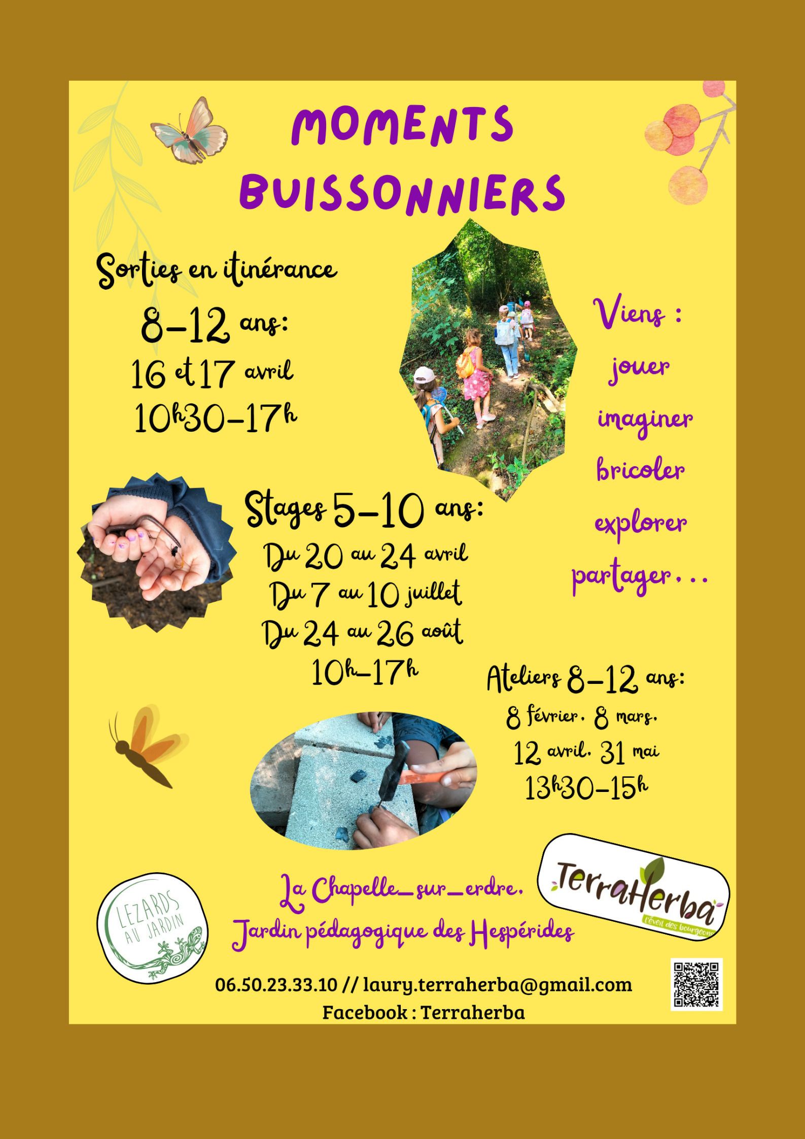 Stage nature 5-10 ans