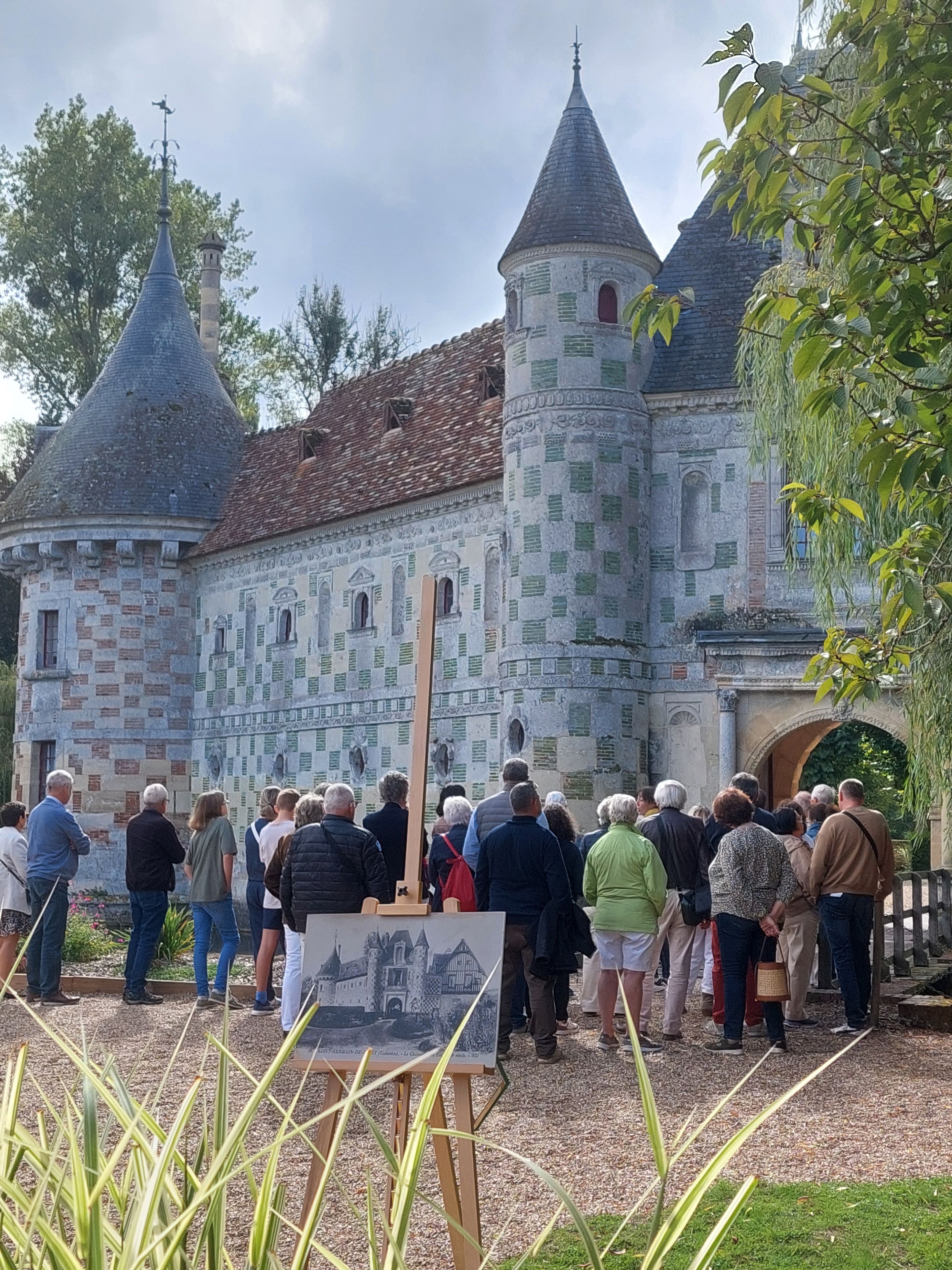 Visite guidée sensorielle du château