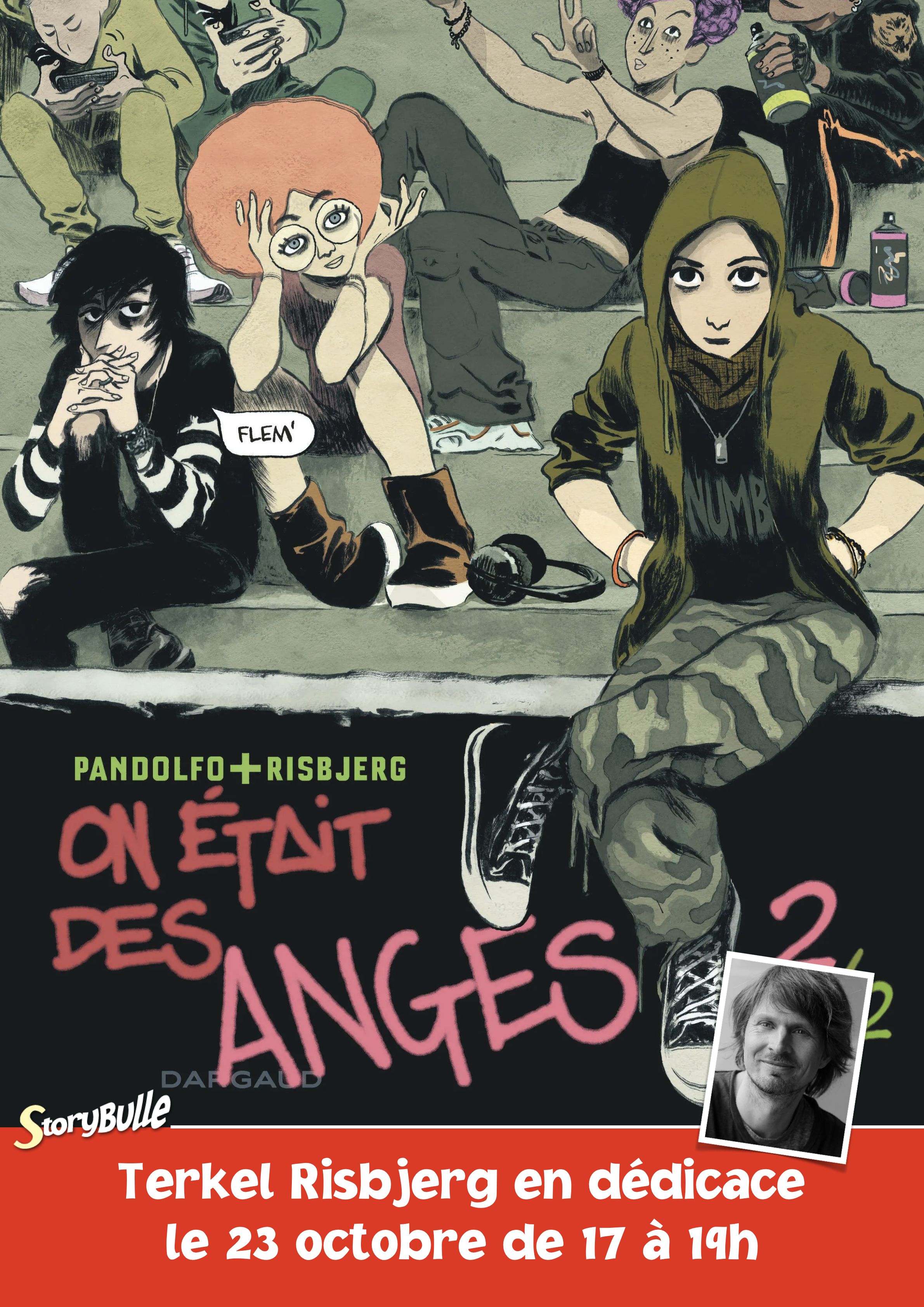 Terkel Risbjerg dédicace "On était des Anges"