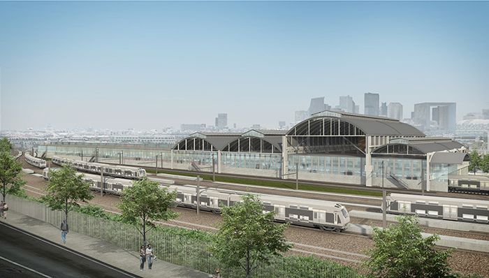 Au cœur de la maintenance du RER E intégrée dans une halle historique de plus de 100 ans !