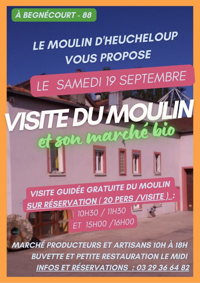 Visite guidée d'un Moulin
