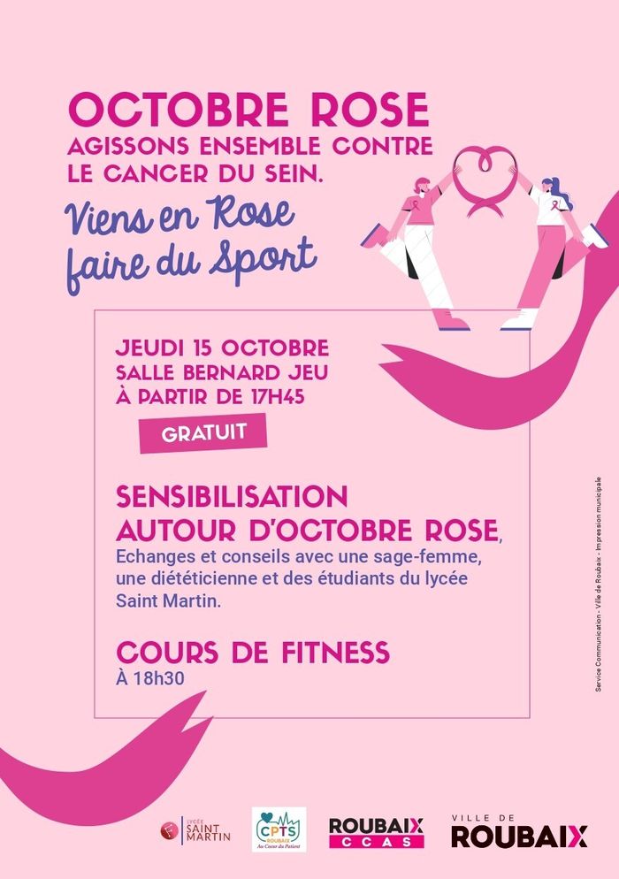 Viens en Rose faire du Sport, c'est gratuit !