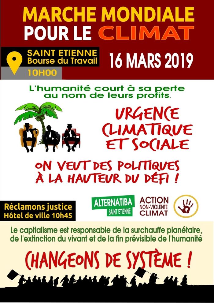(marche) On marche pour le climat à St-Etienne