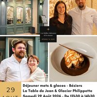 Tablée gourmande accords mets et glaces