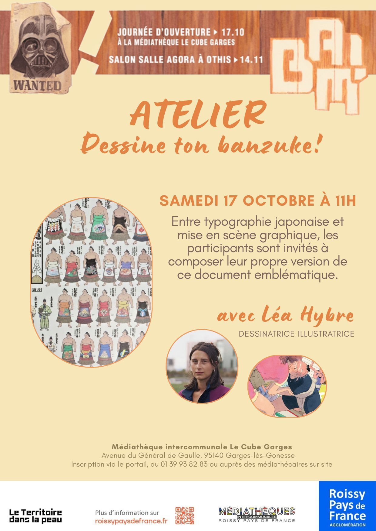 Léa Hybre  - romancière et illustratrice - Dessine ton banzuke !