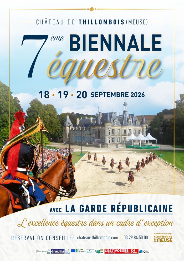 7ème biennale équestre au château de Thillombois (Meuse)