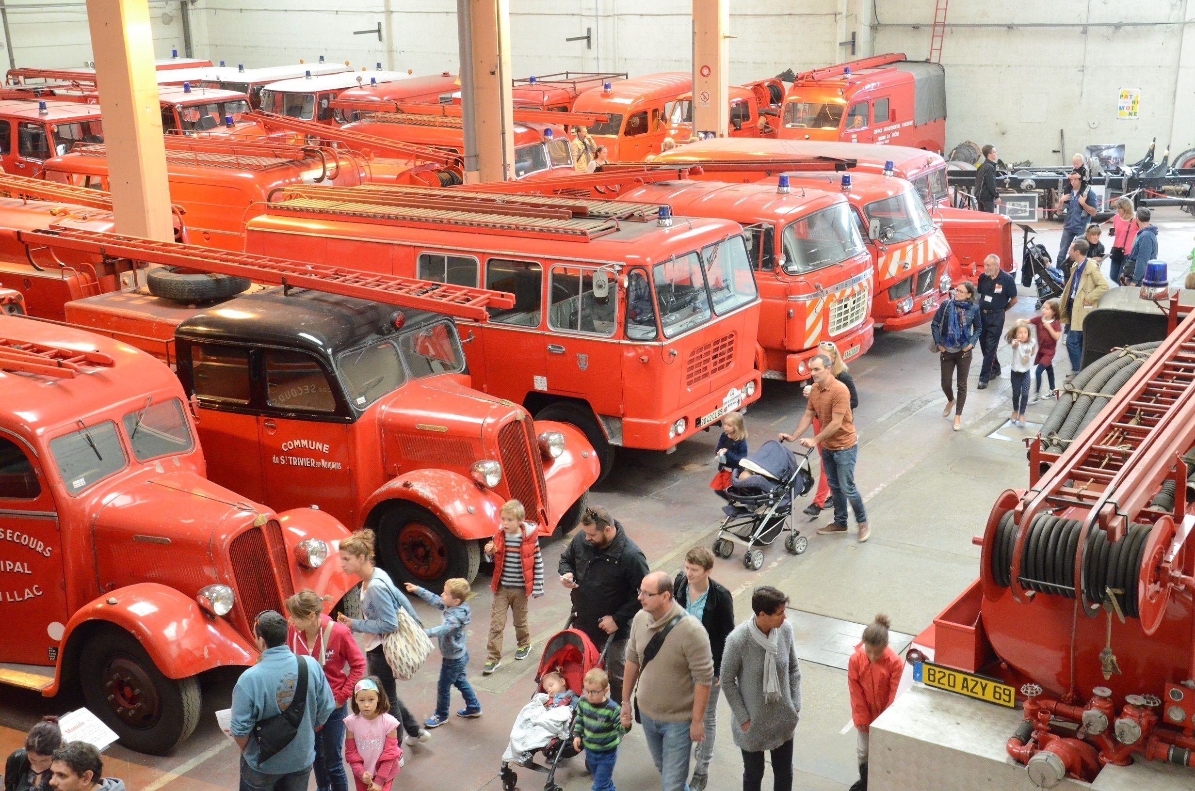 150 camions de pompiers !
