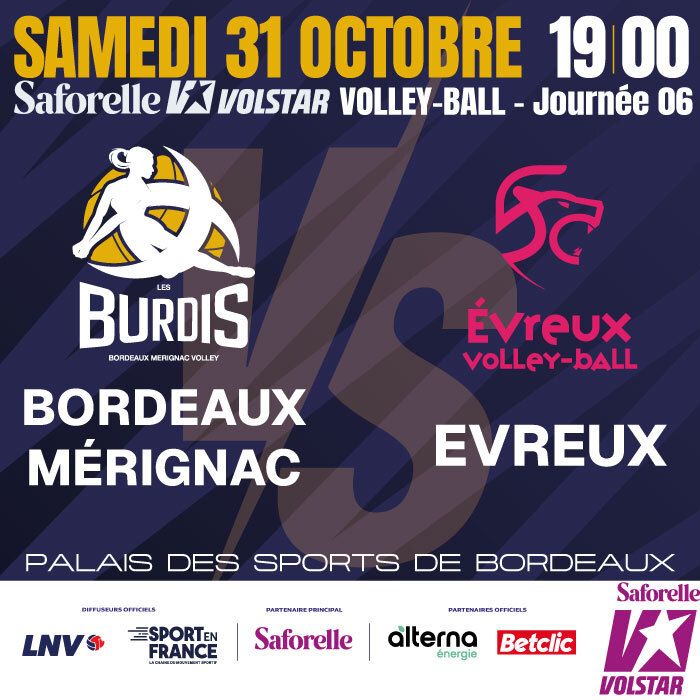 Volley - Burdis / Evreux