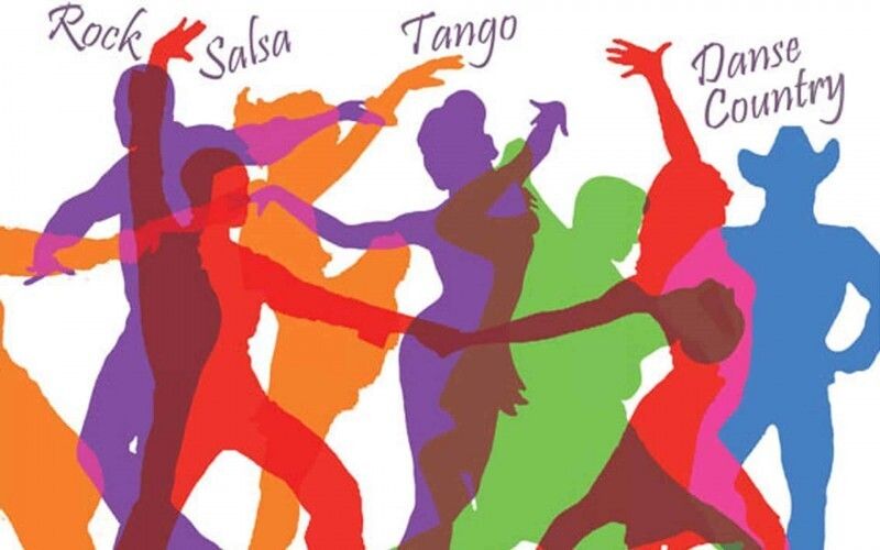 Démonstration de danse en ligne